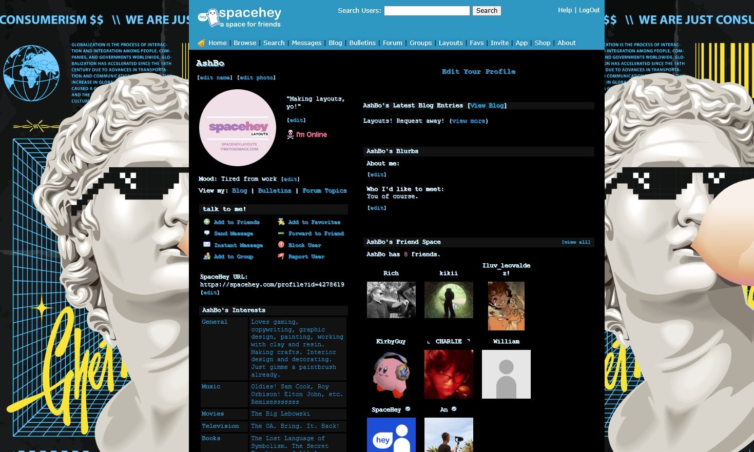 Vaporwave Consumerism