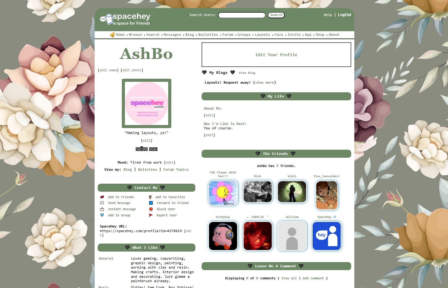 Vintage Pretty Flowers