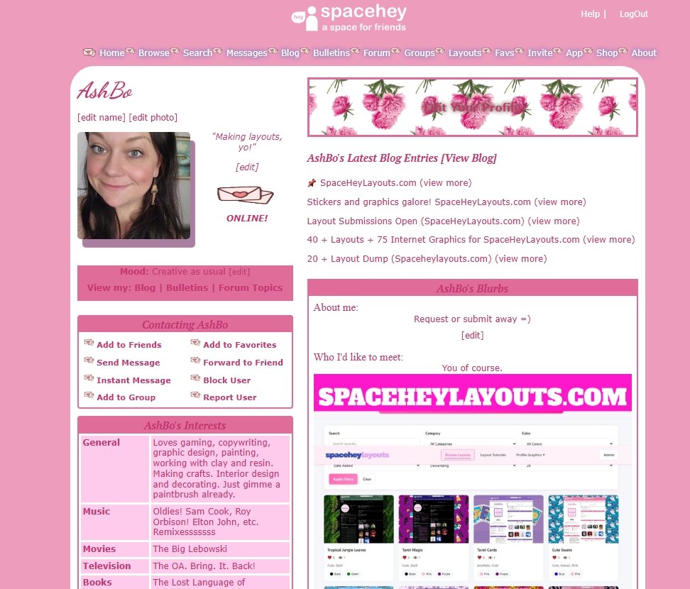 Intricate Pink Roses (with custom icons)