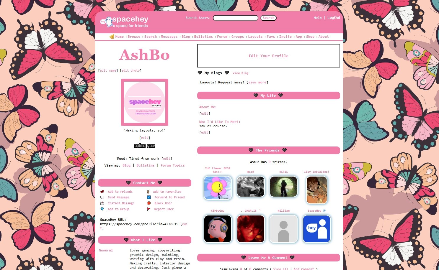 Handdrawn Butterflies