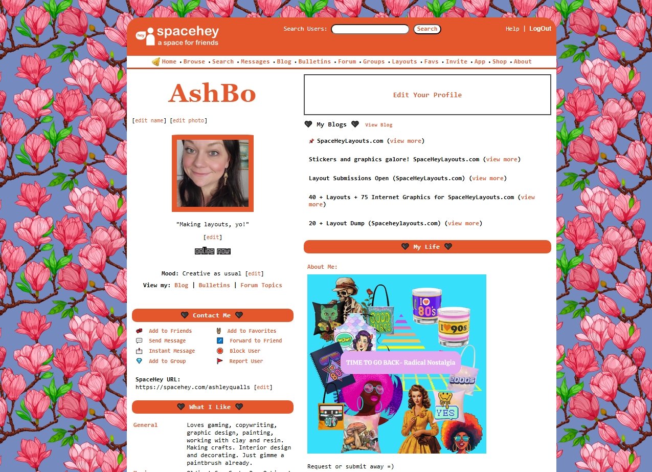 Floral Garden (Red) Layout