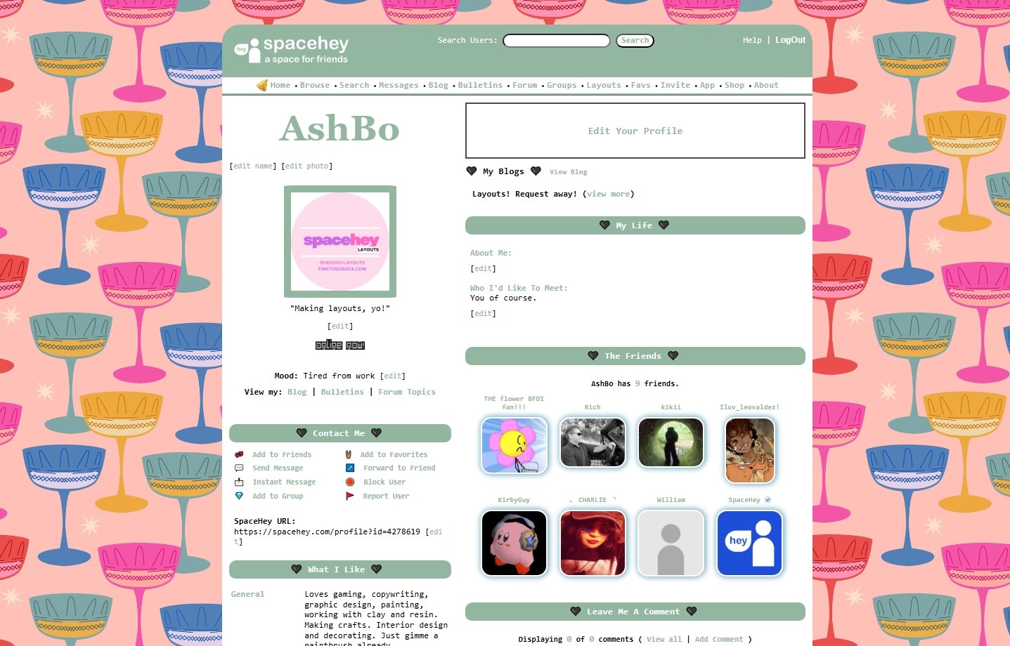 Groovy Retro Champagne