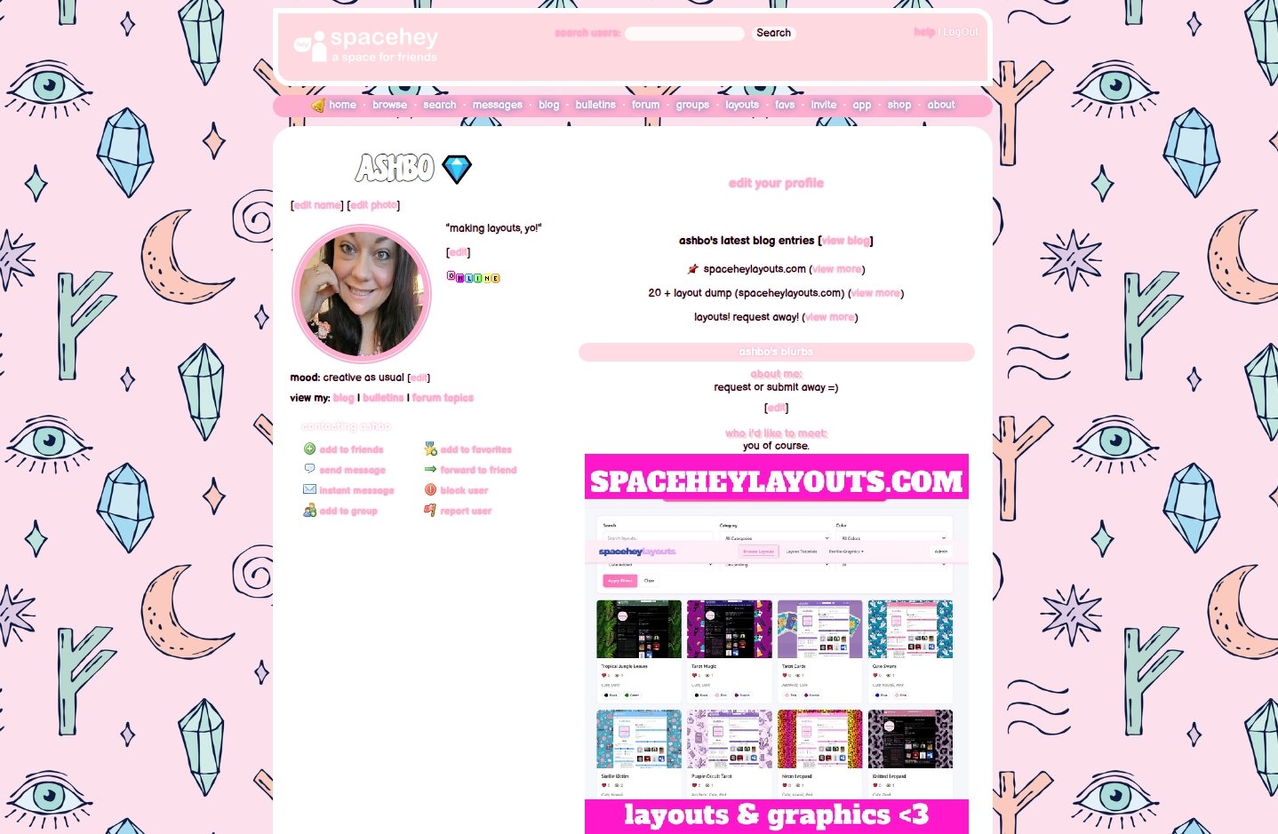 Mystic Moons and Eyes