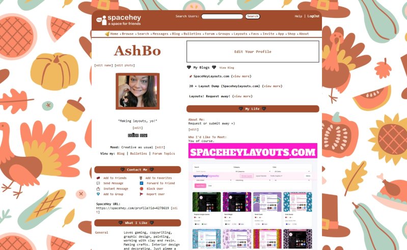 Classic Thanksgiving Layout