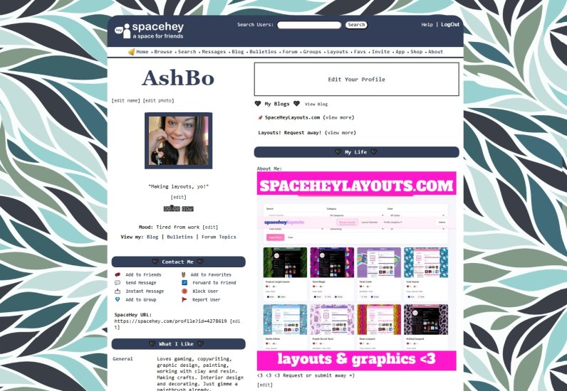 Elegant Grace in Blue