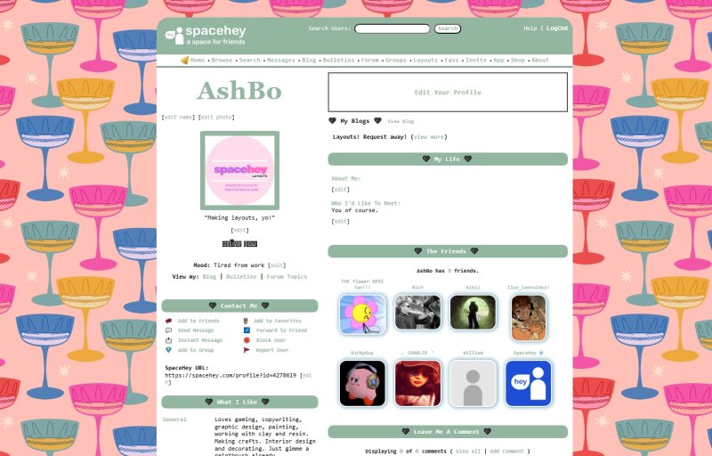 Groovy Retro Champagne