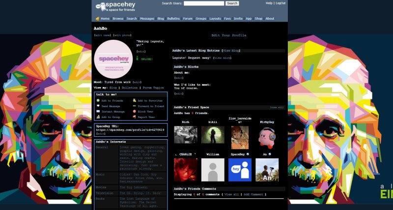 Albert Einstein Layout