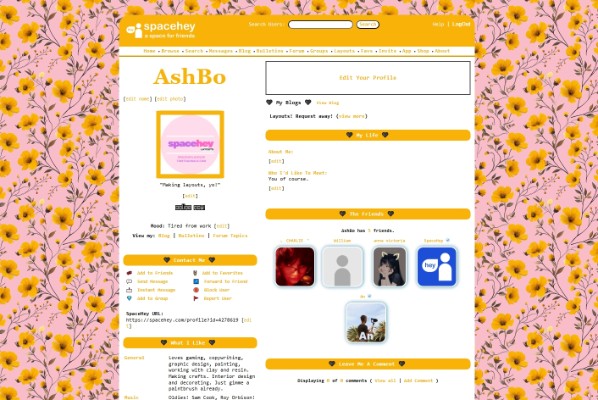 Vintage Yellow Flowers