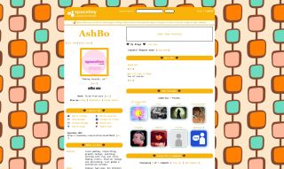 Midcentury Orange Pattern