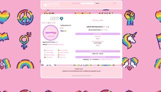 Pride Icons LGBTQ Layout