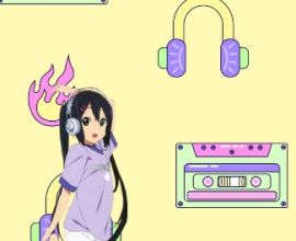 Anime Girl Character (Sticker)