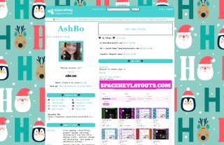 Ho Ho Ho Christmas Layout