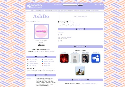 Purple Peach Stripes